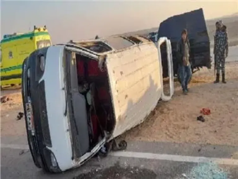 إصابة 9 فتيات بالغربية في انقلاب ميكروباص بطريق قطور إصابة 9 فتيات بالغربية في انقلاب ميكروباص بطريق قطور