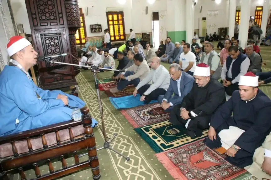 مدير الدعوة ببنى سويف: التشدّد انتكاسة للفطرة ومُهدد لاستقرار المجتمعات ببني سويف مدير الدعوة ببنى سويف: التشدّد انتكاسة للفطرة ومُهدد لاستقرار المجتمعات ببني سويف