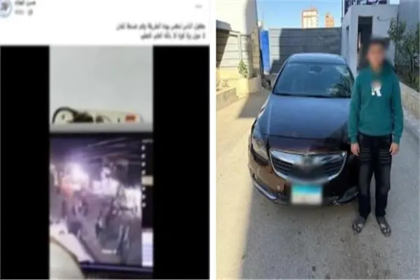 ضبط طالب دهس 4 أشخاص بسيارة والده في المنيا ضبط طالب دهس 4 أشخاص بسيارة والده في المنيا