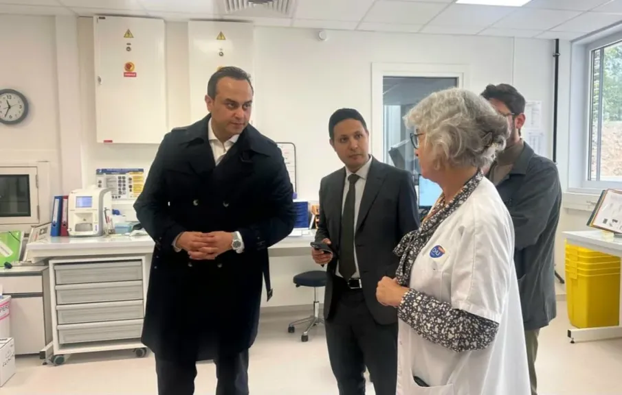 السبكي يتفقد مستشفيات مونبلييه بفرنسا لتعزيز التعاون الطبي ونقل الخبرات الدولية السبكي يتفقد مستشفيات مونبلييه بفرنسا لتعزيز التعاون الطبي ونقل الخبرات الدولية