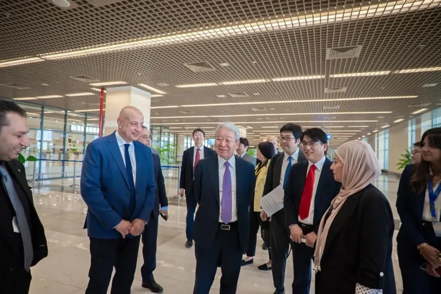 مطار الإسكندرية الدولي يستقبل رئيس وكالة التعاون الدولي اليابانية مطار الإسكندرية الدولي يستقبل رئيس وكالة التعاون الدولي اليابانية