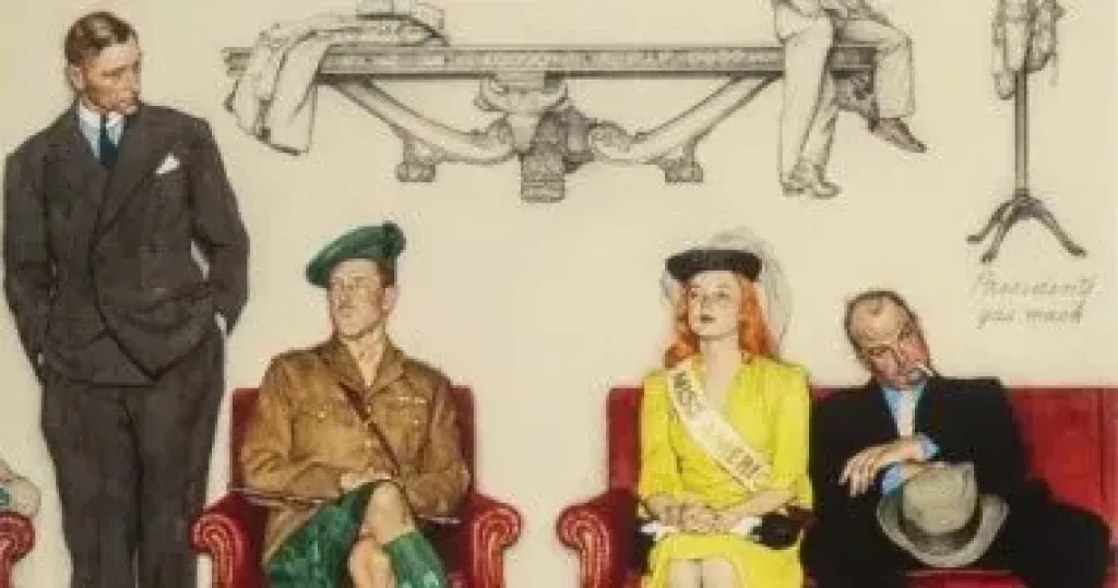 عرض لوحات نورمان روكويل للبيع مقابل 2 مليون دولار عرض لوحات نورمان روكويل للبيع مقابل 2 مليون دولار