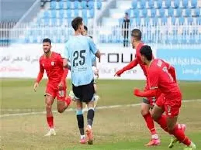 التعادل السلبى يحسم الشوط الأول بين غزل المحلة ومودرن سبورت فى الدورى