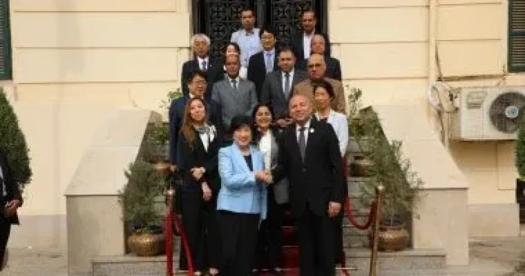 عمدة طوكيو لمحافظ القاهرة: افتتاح المتحف يوم عظيم للبشرية أجمع وليس لمصر فقط