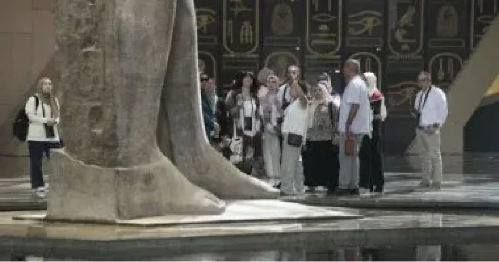 سكاى نيوز البريطانية: المتحف المصرى الجديد حطم الأرقام القياسية