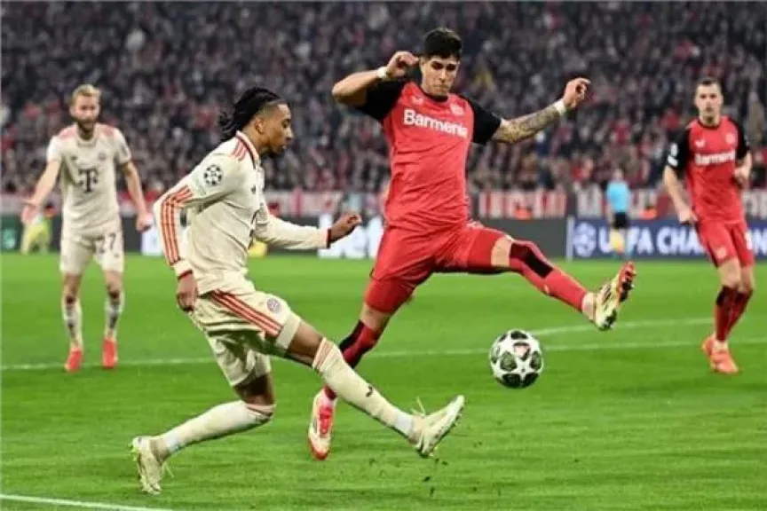 انطلاق مباراة بايرن ميونخ أمام ليفركوزن في الدوري الألماني