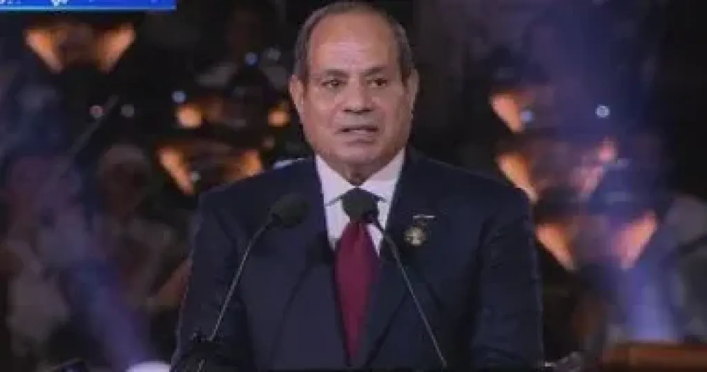 الرئيس السيسى: هذا الصرح العظيم شهادة حية على عبقرية الإنسان المصرى