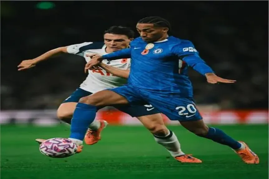 تشيلسي يتقدم على توتنهام في الشوط الأول