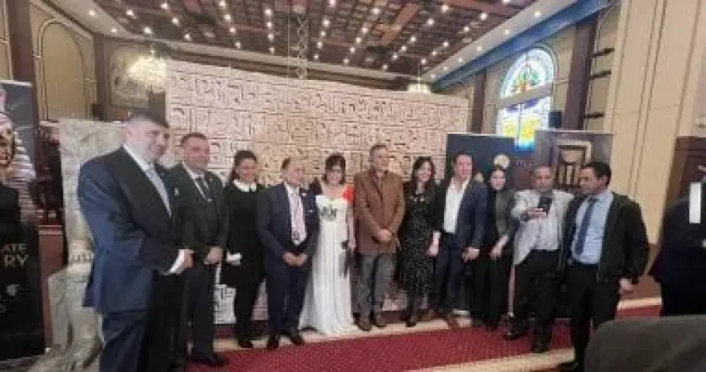 الجالية المصرية فى أمريكا تحتفل بافتتاح المتحف المصري الكبير