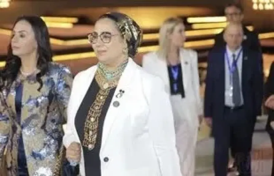 وزيرة التضامن تشارك فى حفل افتتاح المتحف المصرى الكبير