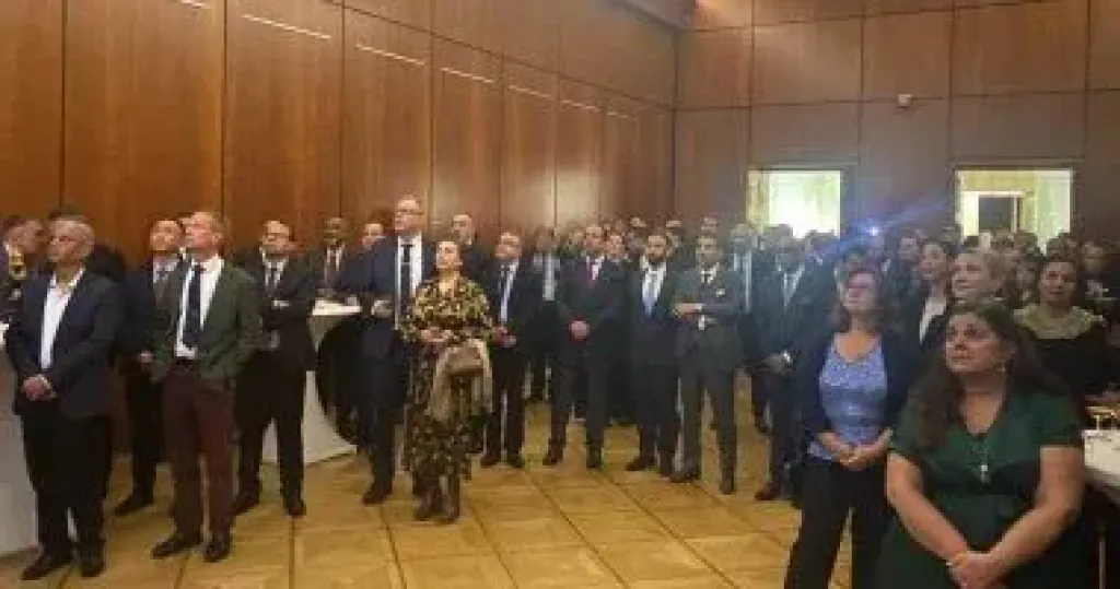 سفارة مصر ببرلين تبث حفل افتتاح المتحف المصرى الكبير بمشاركة وفود ألمانية