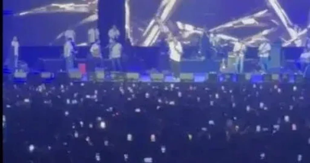 من حفله فى دبى.. عمرو دياب يهنئ مصر بافتتاح المتحف الكبير