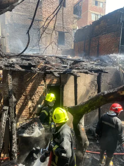 دون إصابات.. السيطرة على حريق بمحل بمدينة المنيا