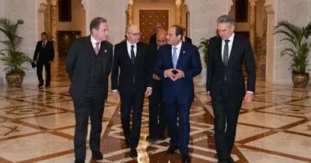 وزراء دول البنلوكس: القيادة الحكيمة للرئيس السيسى أسهمت في ترسيخ دعائم الاستقرار داخل مصر