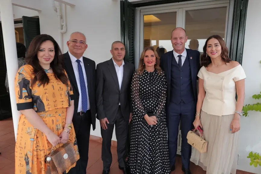 سفارة الدنمارك بالقاهرة تنظم حفل استقبال للملكة خلال زيارتها لافتتاح المتحف المصري الكبير