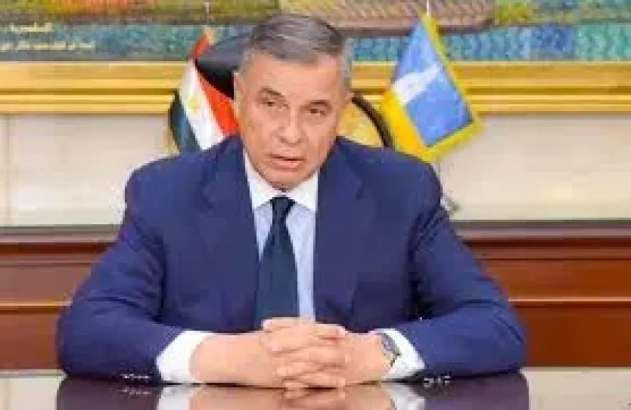 محافظ الإسكندرية يتابع حادث حريق بمخزن ملابس بمساكن الناصرية