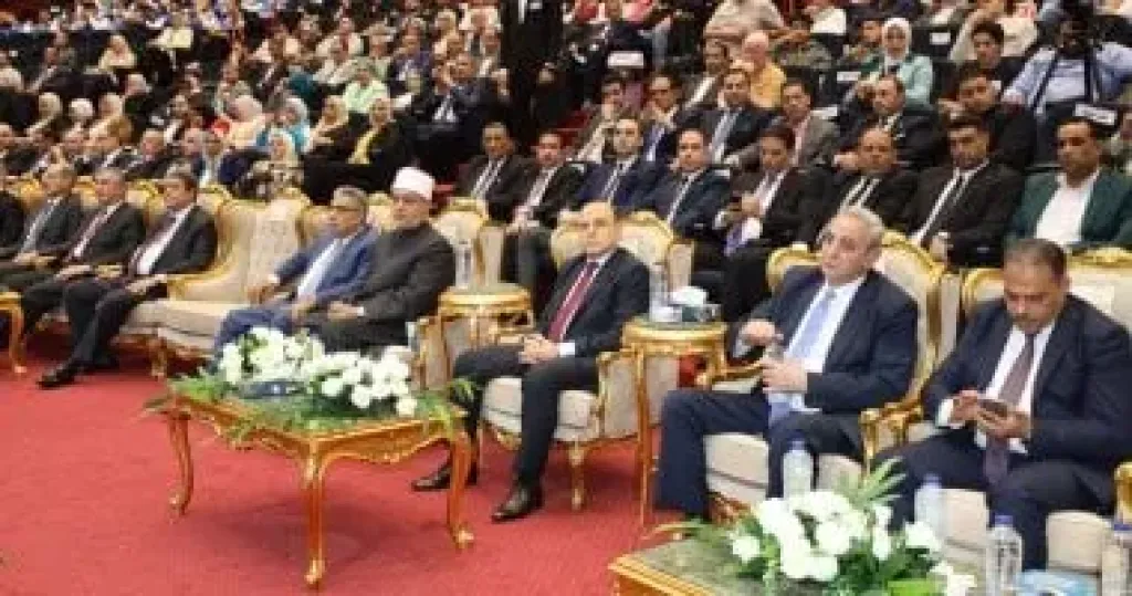 محافظ كفر الشيخ ومفتى الجمهورية يشهدان احتفالية العيد القومى الـ69 للمحافظة