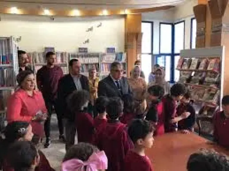 محافظ الدقهلية يتفقد الأنشطة الترفيهية والتعليمية للأطفال بمكتبة مصر العامة بالمنصورة