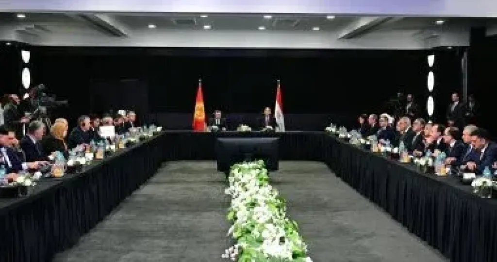 وزير الاقتصاد القيرغيزي:نتطلع للتعاون مع مصر بالتعدين والري وتربية الماشية