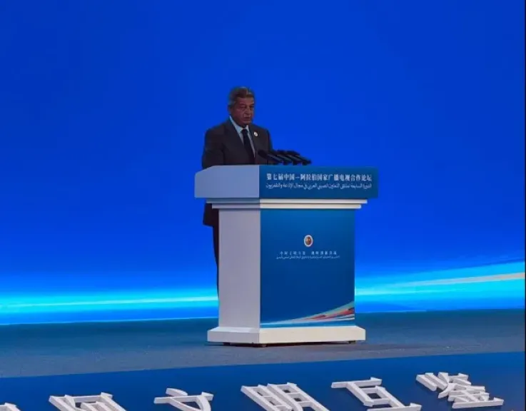 خالد عبدالعزيز: الإعلام جسر للتقارب بين الشعوب وخطة 2026 تفتح آفاقًا جديدة للتعاون العربي الصيني|صور