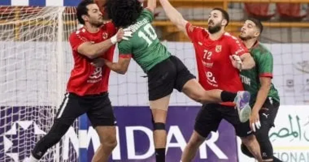 الأهلي يهزم سبورتنج ويتأهل لمواجهة سموحة في نهائي سوبر اليد