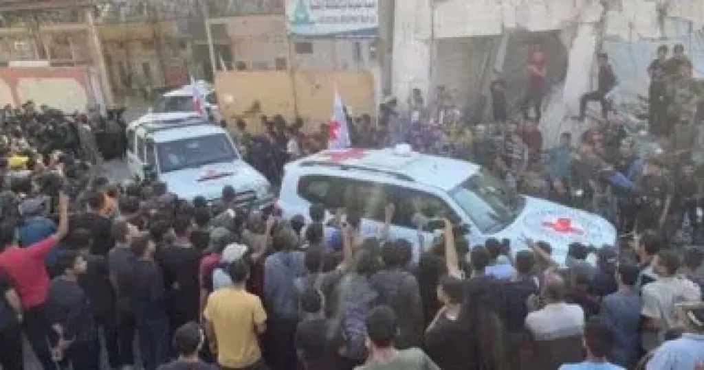 الصليب الأحمر يتسلم جثمان أحد المحتجزين الإسرائيليين في قطاع غزة