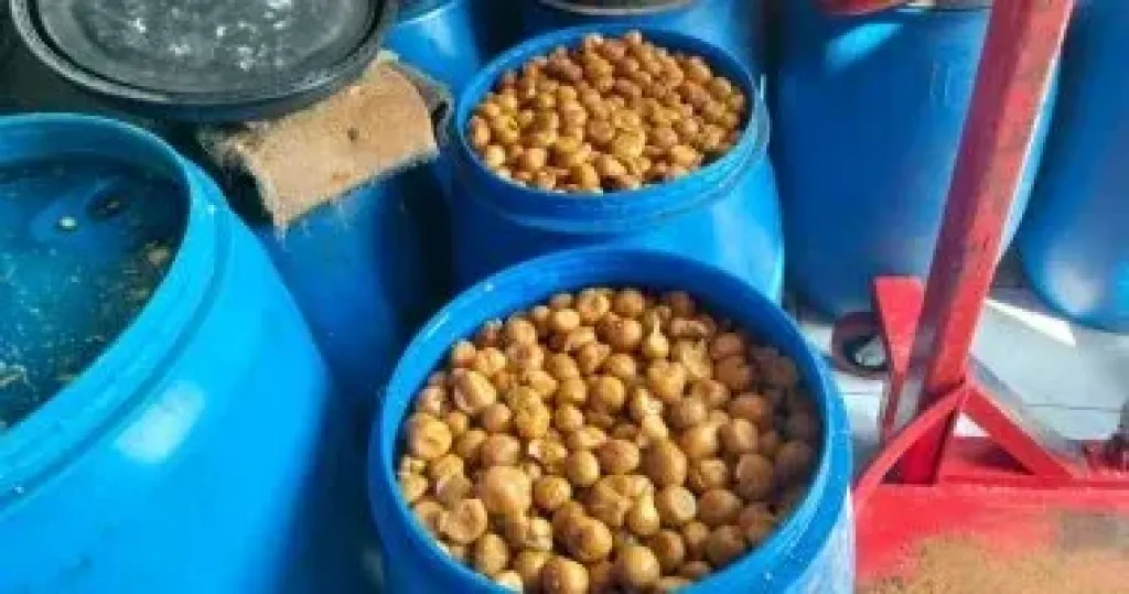 ضبط 30 طن سلع غذائية مجهولة المصدر خلال حملات تموينية بكفر الشيخ