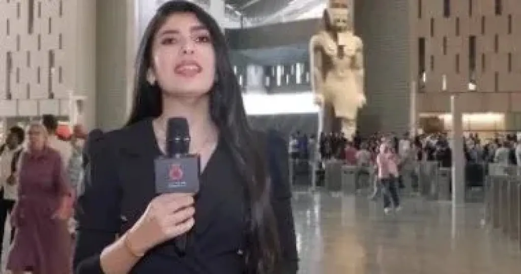 مراسلة القاهرة الإخبارية: إقبال تاريخى على المتحف المصري الكبير