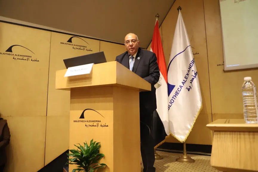 رئيس بحوث الصحراء يشارك في افتتاح المؤتمر العربي الآسيوي للتكنولوجيا الحيوية بمكتبة الاسكندرية