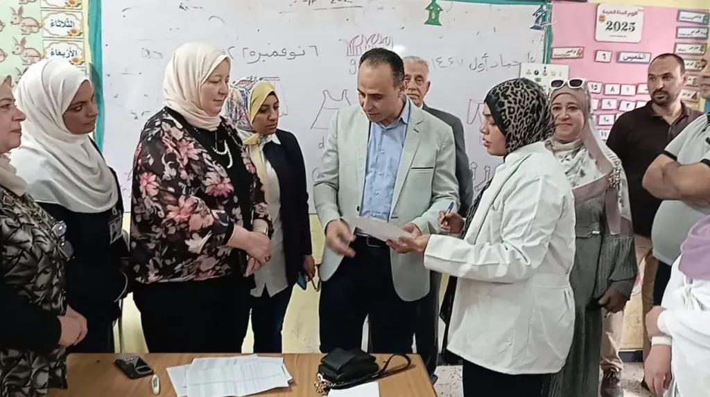 انطلاق مبادرة «عيون أطفالنا مستقبلنا» بمستهدف 488 ألف طالباً ببنى سويف| صور
