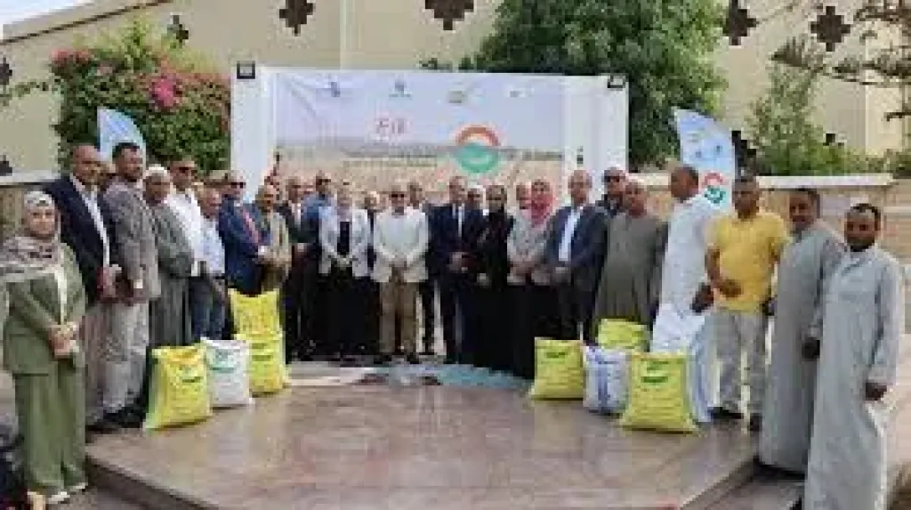 دعما لمحصول القمح، تدشين الموسم الرابع من مبادرة ”ازرع” بالإسماعيلية
