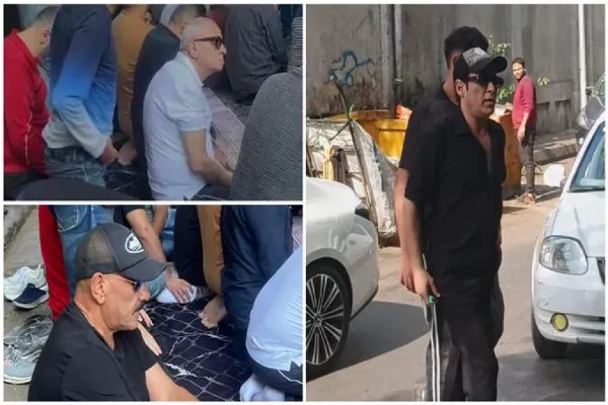 توافد نجوم الفن في تشييع جثمان السيناريست أحمد عبد الله إلى مثواه الأخير