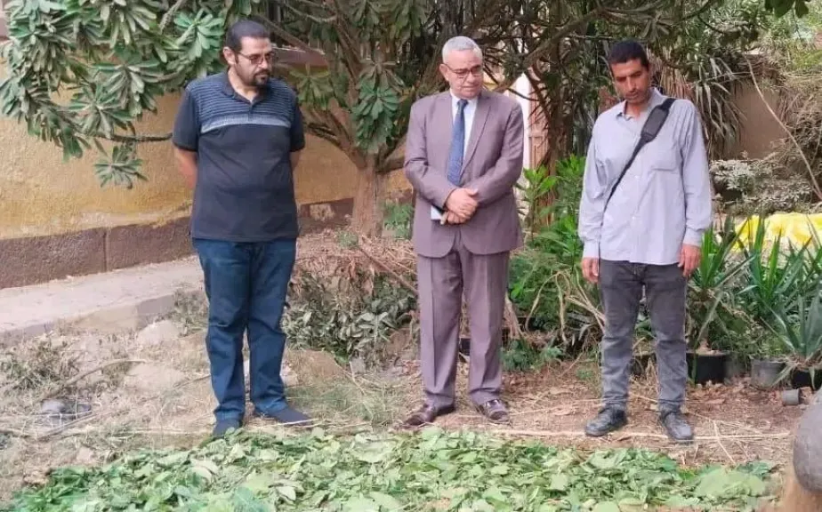 مدير التعليم الفني يتابع انتظام الدراسة بمدرسة بني سويف الزراعية|صور