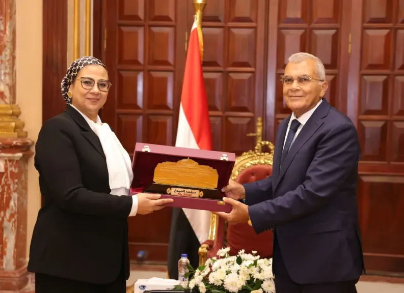 خلال زيارة وفد القومي للمرأة.. المستشارة أمل عمار تهنئ المستشار عصام فريد لتوليه رئاسة مجلس الشيوخ| صور