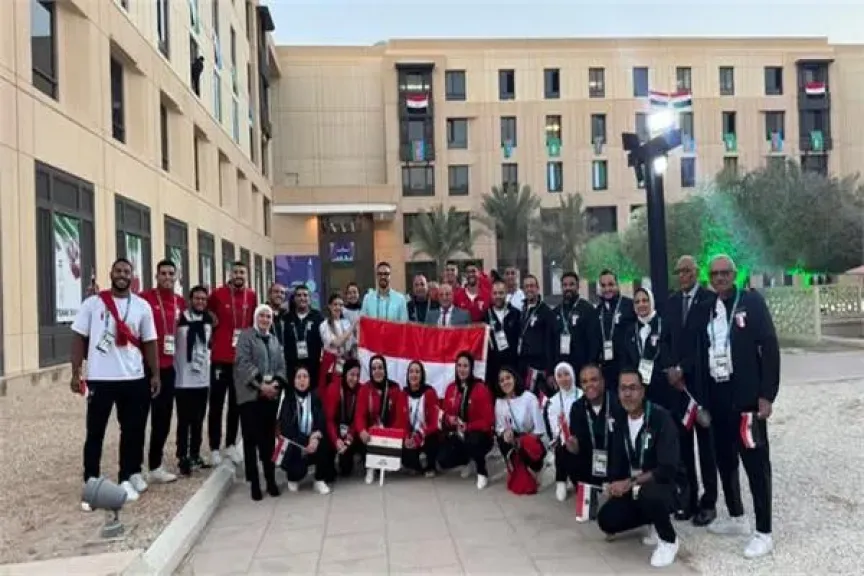 بعثة مصر تستعد للمشاركة في طابور العرض لدورة ألعاب التضامن الإسلامي 2025