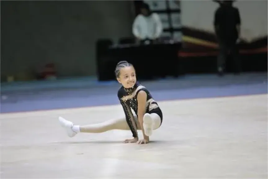 مريم الطوخي بطلة كأس مصر لجمباز الأيروبيك 2025