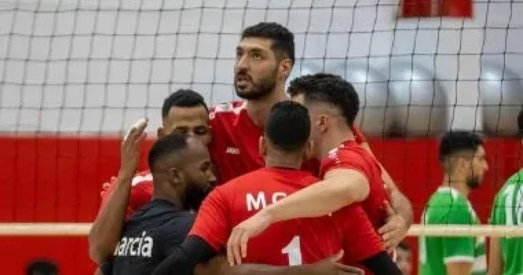 الأهلي يهزم المنيا في دوري رجال الطائرة