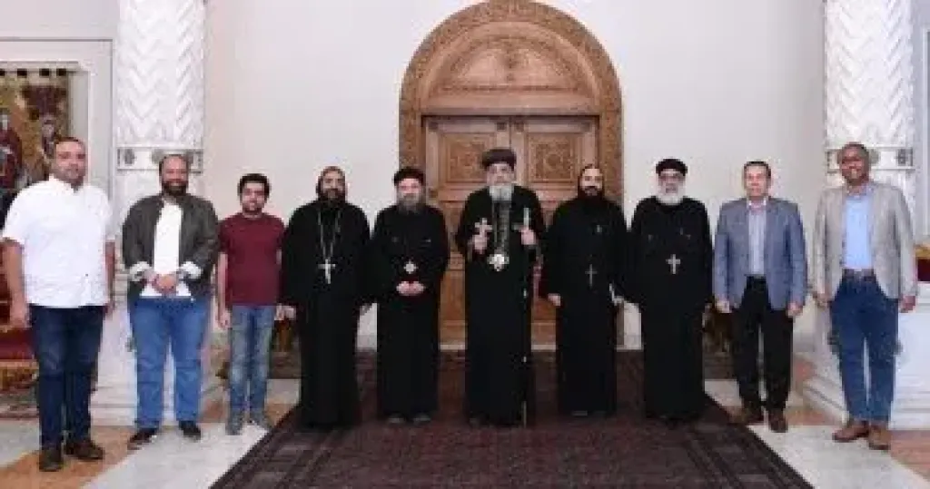 البابا تواضروس الثانى يلتقى لجنة احتفالية ”نيقية” فى المقر الباباوى بالعباسية