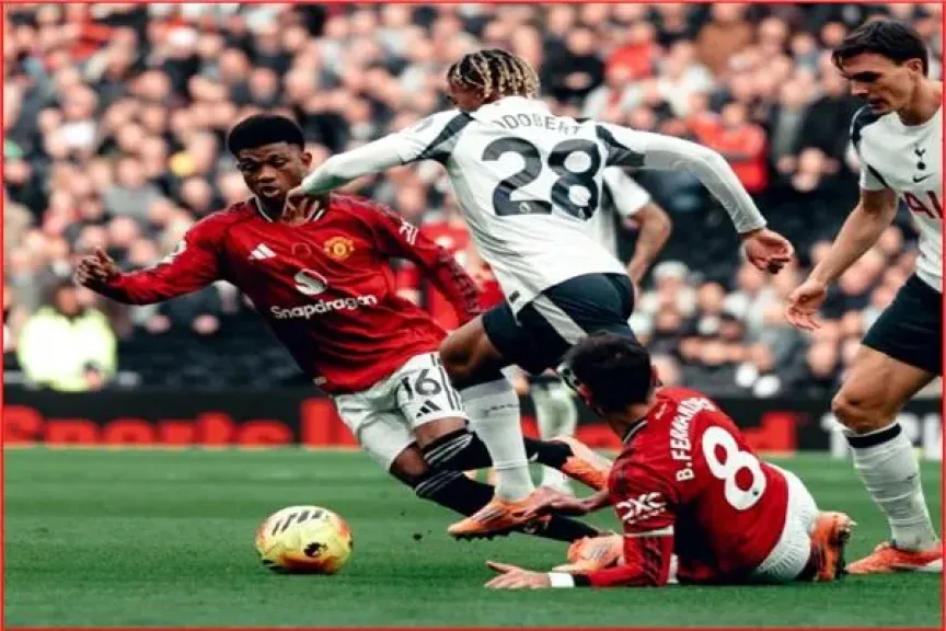 تعادل مثير بين توتنهام ومانشستر يونايتد في الدوري الإنجليزي