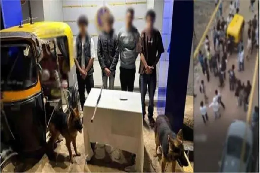 ضبط المتهمين في مشاجرة بالأسلحة والكلاب الشرسة بالغربية
