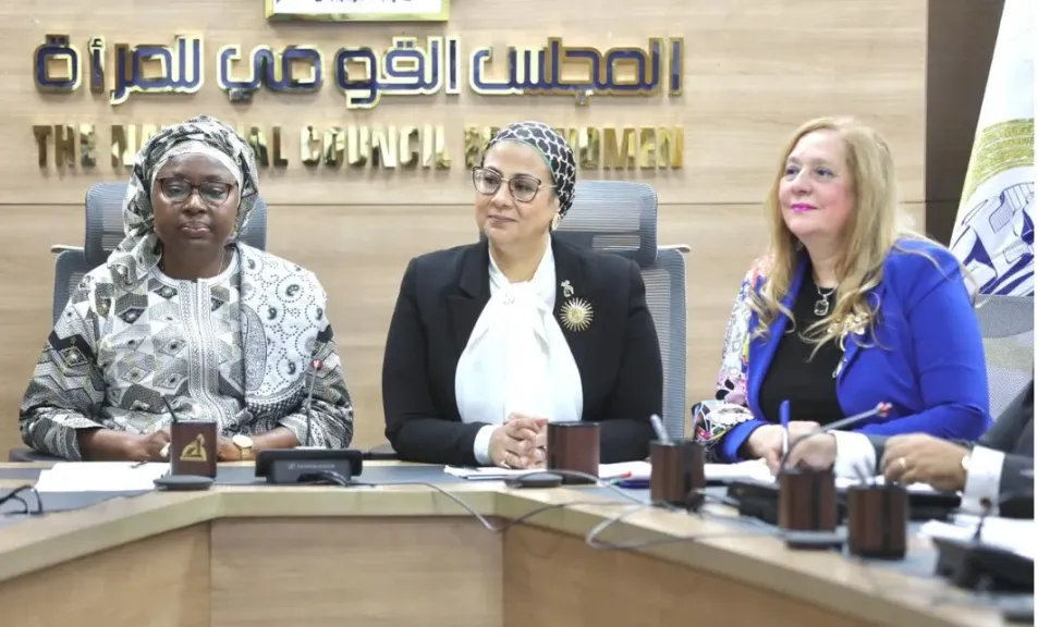 المستشارة أمل عمار تستقبل وفد مفوضية الاتحاد الإفريقي|صور