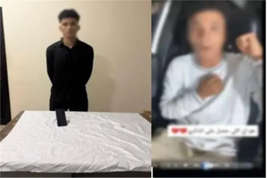 فيديو السرقة المزيف .. شاب بالقليوبية يمثل واقعة وهمية عشان الترند