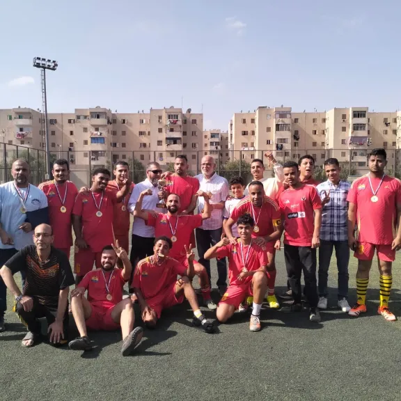 أوسيم يكتسح بهتيم بعشرة أهداف ويتوج بكأس السوبر للقدرة الرياضية