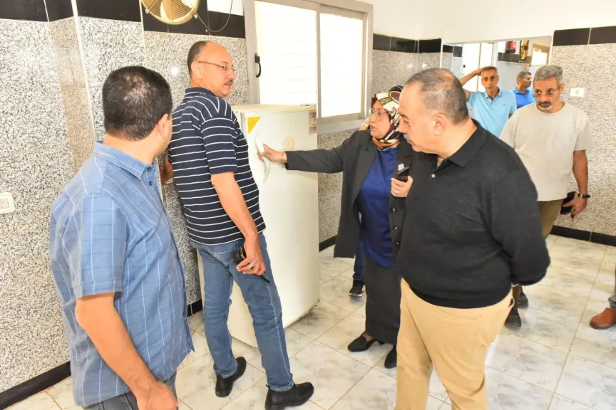 محافظ أسيوط يتفقد مدرسة التربية الفكرية ويوجه بتطويرها ورفع كفائتها