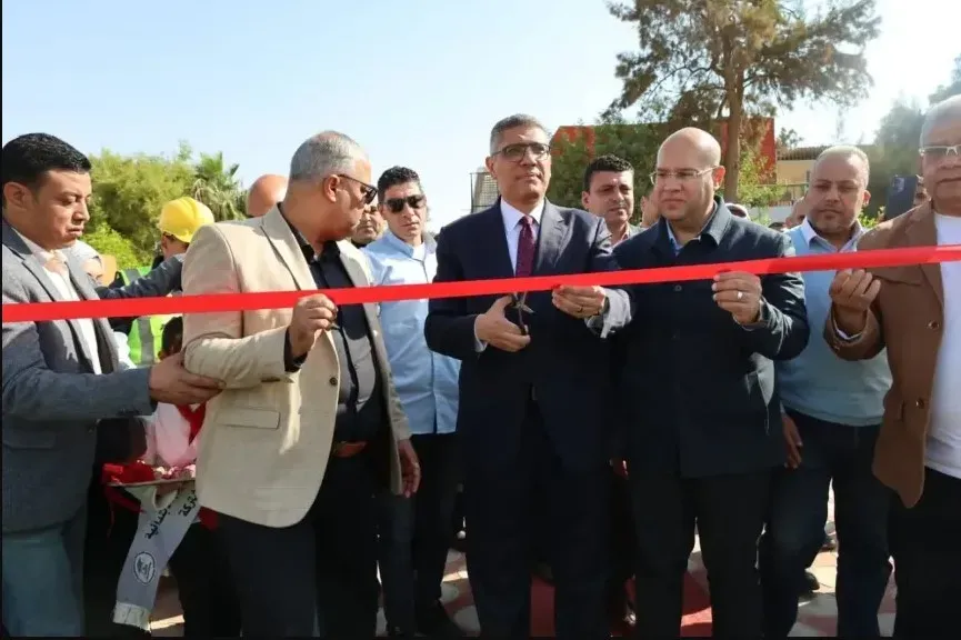 محافظ الجيزة يفتتح الملعب الخماسي وصالة ألعاب القوى بنادي المناجم