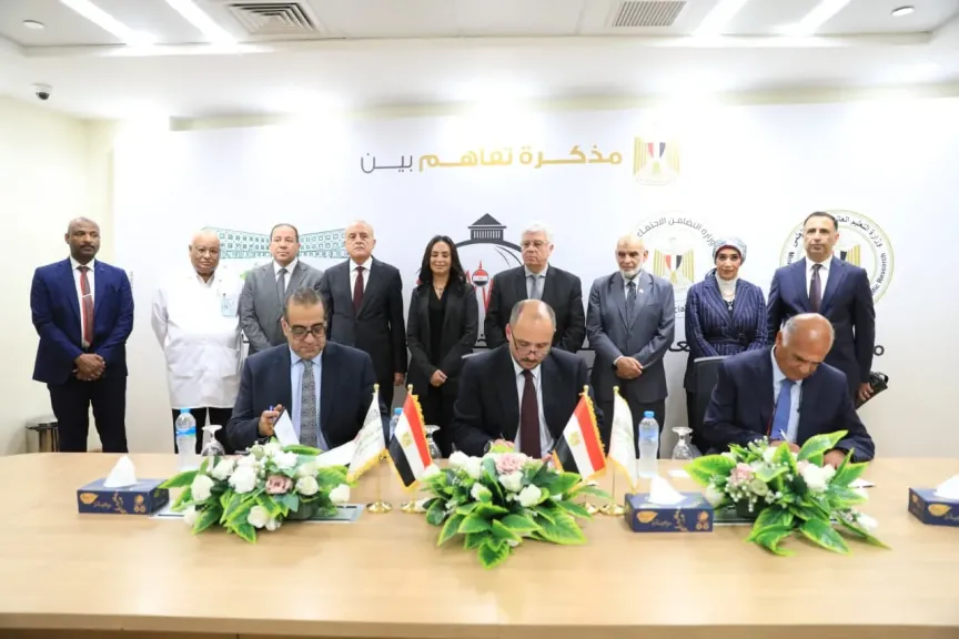 وزيرا التعليم العالي والتضامن يشهدان توقيع مذكرة تفاهم بين ”المستشفيات الجامعية” و”شفاء الأورمان” بالأقصر
