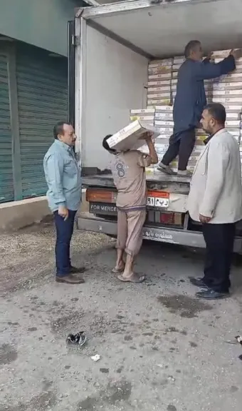 ضبط 6600لحوم دجاج بدون مستندات بالابراهيمية فى الشرقية