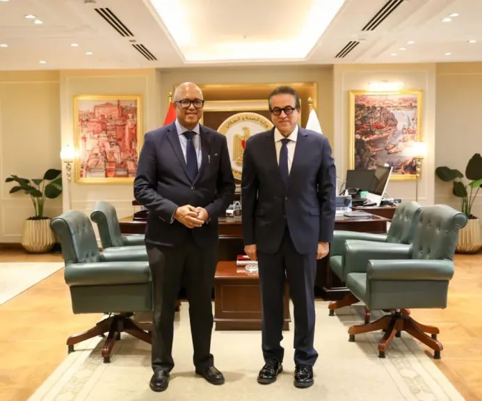 خالد عبدالغفار يبحث مع ممثلي منظمة الصحة العالمية تعزيز جهود مواجهة الكوارث| صور