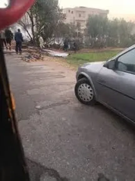 اندلاع حريق داخل شونة بصل وبطاطس بالغربية