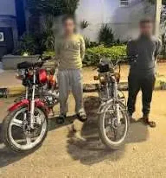فيديو يقود الشرطة لضبط لصوص الدراجات النارية بالقليوبية